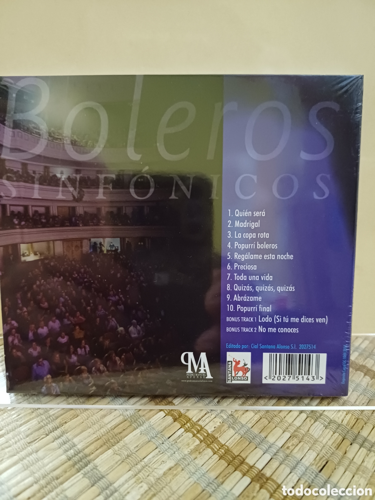 CDs de m&uacute;sica: Boleros Sinf&oacute;nico Nuevo - Foto 2