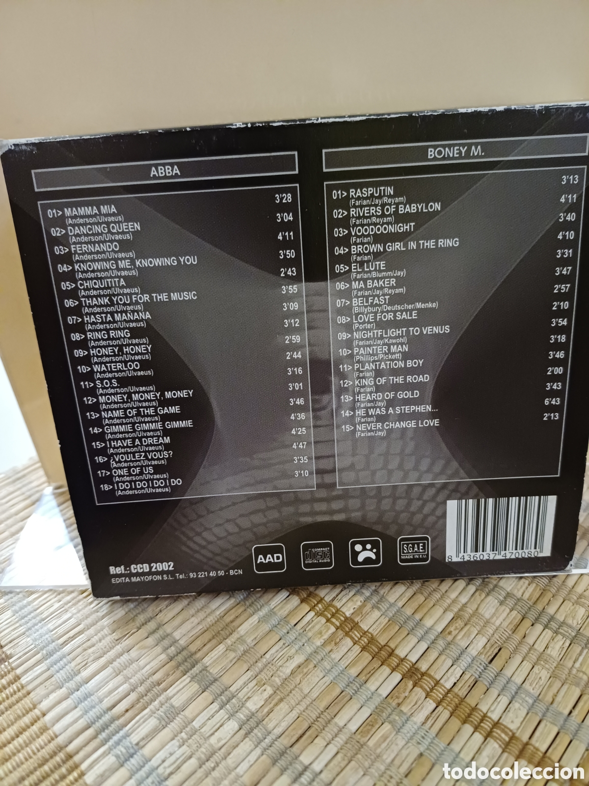 CDs de m&uacute;sica: The Hits ABBA and BoneyM - Foto 2