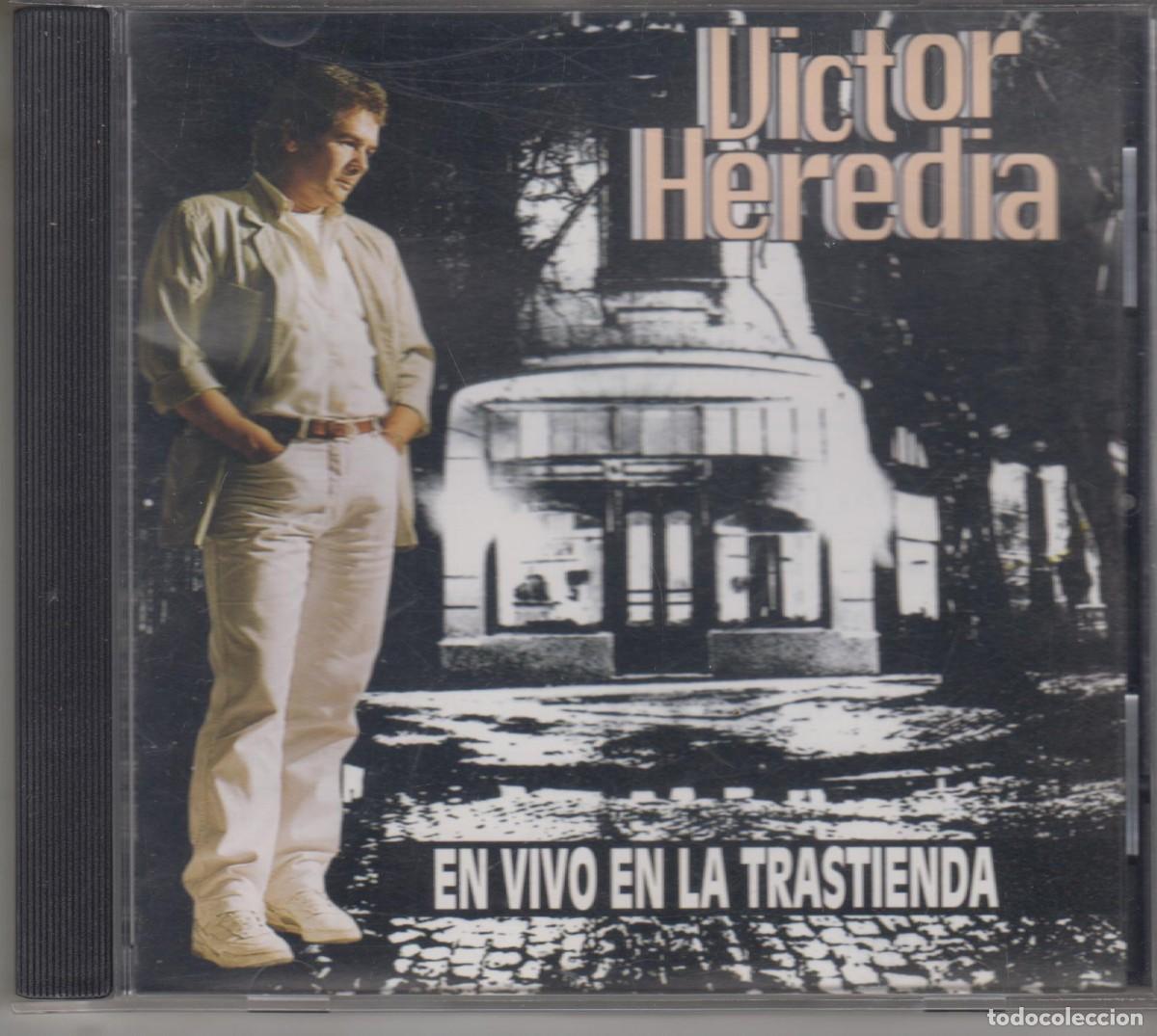 CDs de m&uacute;sica: V&iacute;ctor Heredia cd En vivo en la trastienda 1995 Argentina
