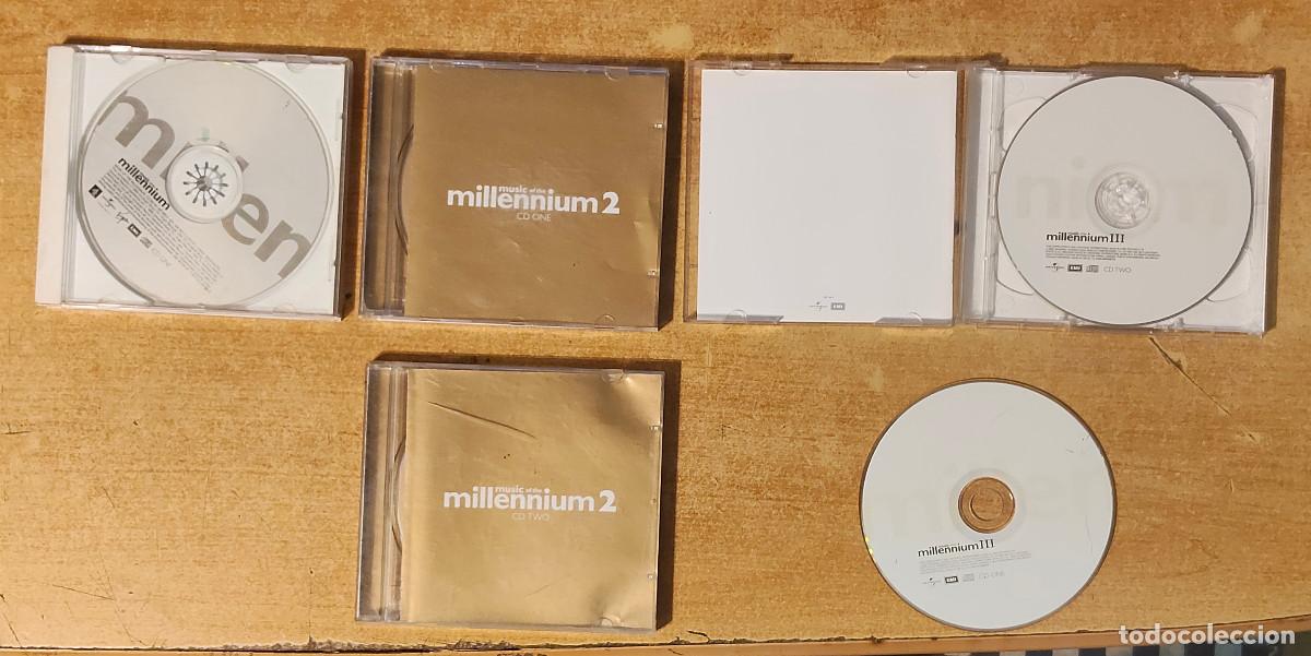 CDs de m&uacute;sica: Music of the millennium 1 2 y 3 - total 5 cd