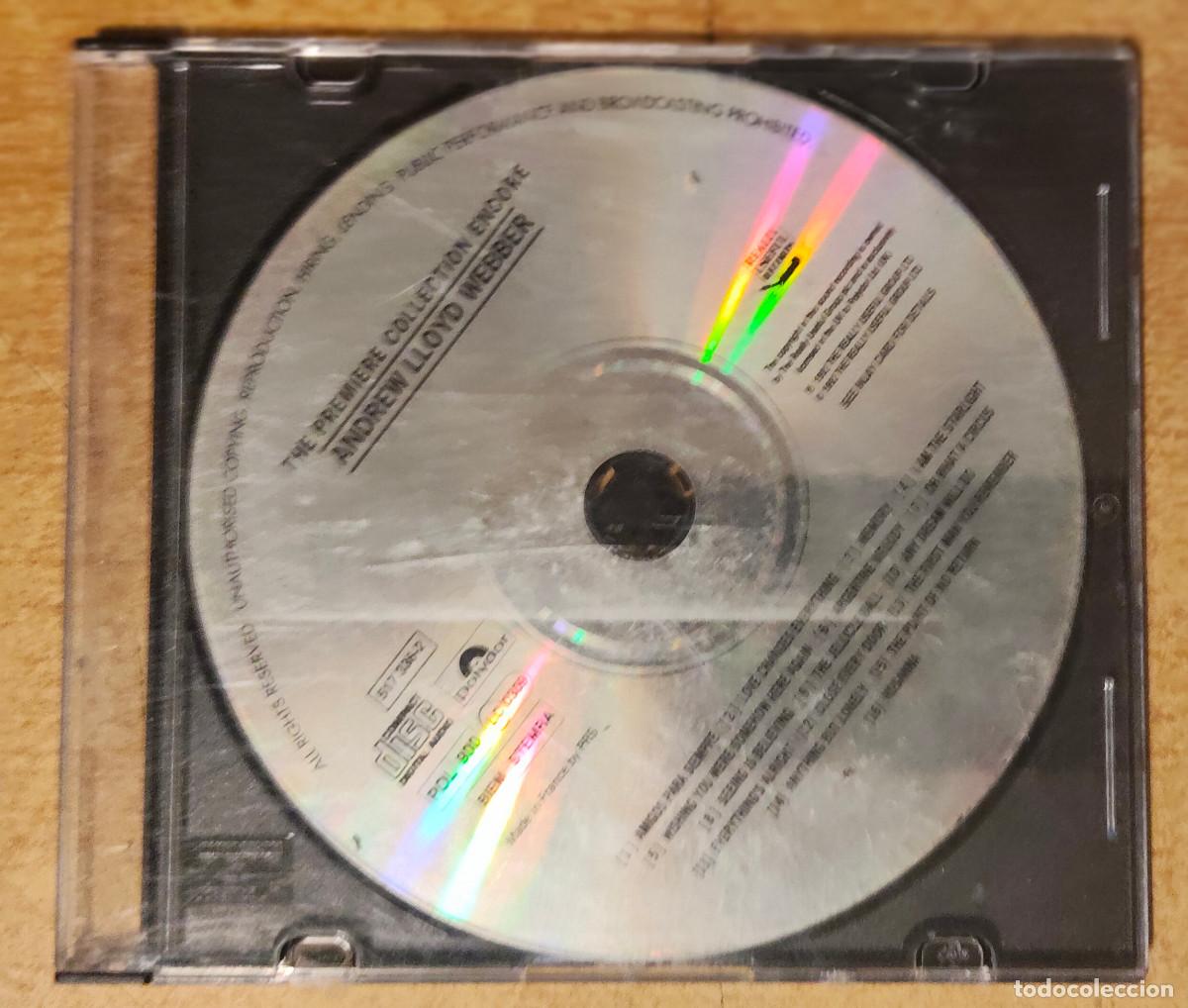 CDs de m&uacute;sica: cd - andrew Lloyd webber - the premiere collection encore - Foto 1