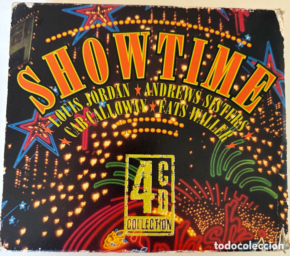 CDs de m&uacute;sica: Lote 4 CD Box Set &rdquo;Showtime&rdquo; (1993).