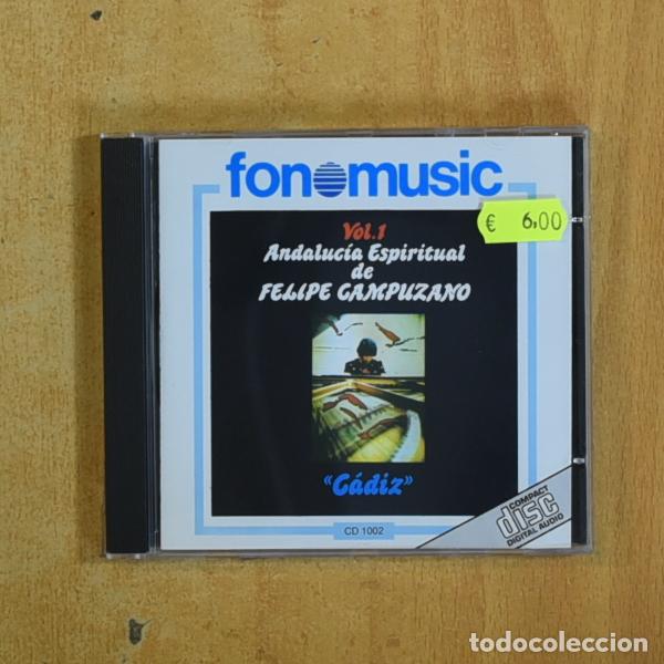 CDs de m&uacute;sica: FELIPE CAMPUZANO - CADIZ - CD - M&uacute;ltiples art&iacute;culos = 1 solo env&iacute;o
