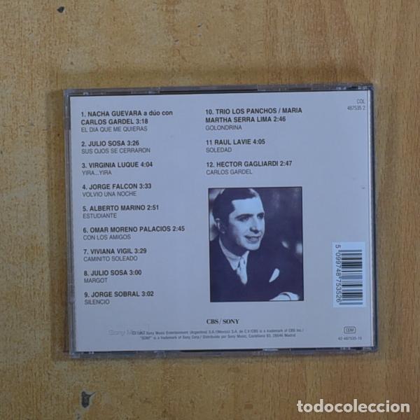 CDs de m&uacute;sica: VARIOS - HOMENAJE A CARLOS GARDEL - CD - Foto 2