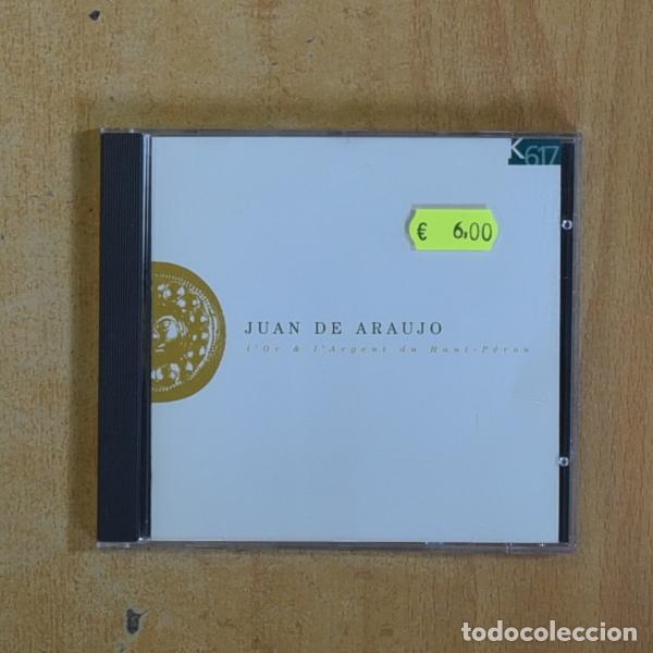 CDs de m&uacute;sica: JUAN DE ARAUJO - LOR ET LARGENT DU HAUT-PEROU - CD