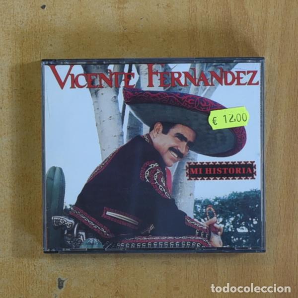 CDs de m&uacute;sica: VICENTE FERNANDEZ - MI HISTORIA - CD