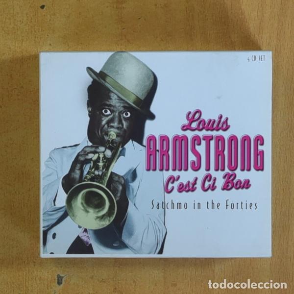 CDs de m&uacute;sica: LOUIS ARMSTRONG - CEST CI BON - 4 CD