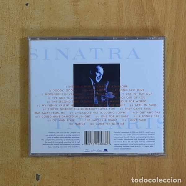 CDs de m&uacute;sica: FRANK SINATRA - LIVE IN PARIS - CD - Foto 2