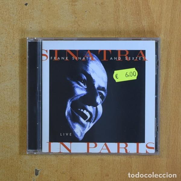 CDs de m&uacute;sica: FRANK SINATRA - LIVE IN PARIS - CD