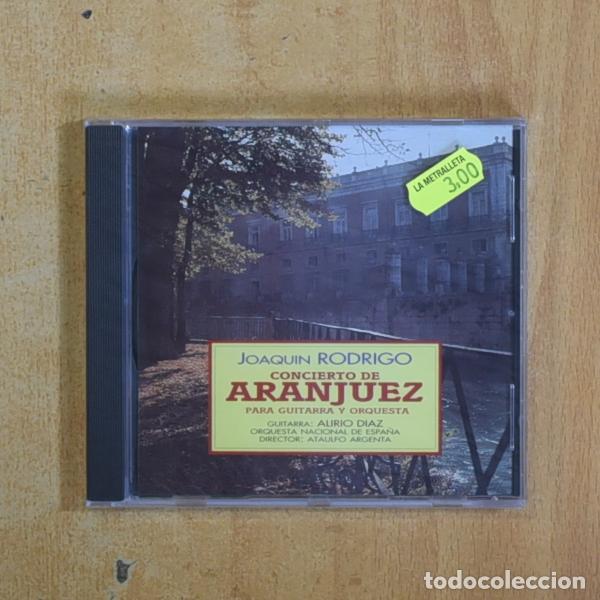 CDs de m&uacute;sica: JOAQUIN RODRIGO - CONCIERTO DE ARANJUEZ - CD - Foto 1