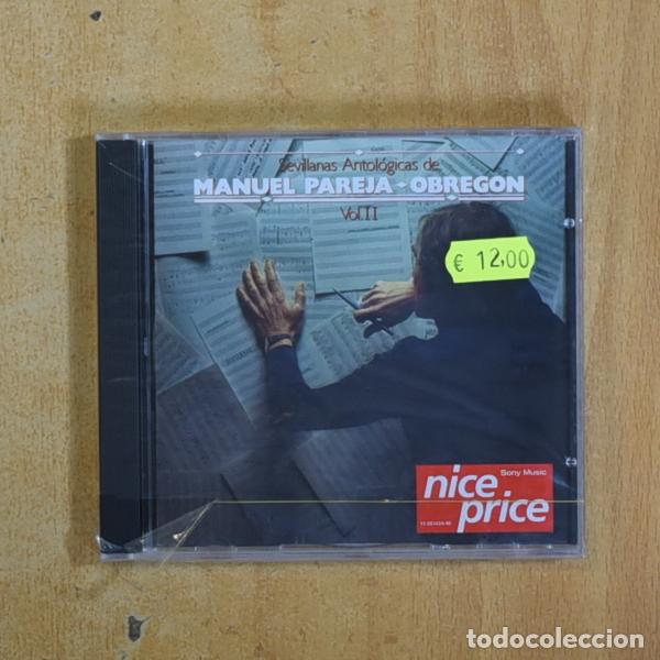 CDs de m&uacute;sica: MANUEL PAREJA OBREGON - SEVILLANAS ANTOLOGICAS VOL III - CD