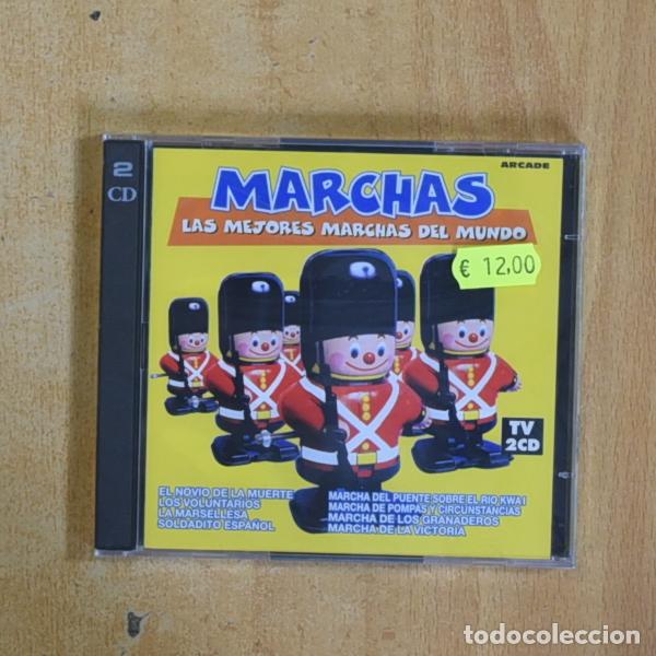 CDs de m&uacute;sica: VARIOS - MARCHAS LAS MEJORES MARCHAS DEL MUNDO - 2 CD