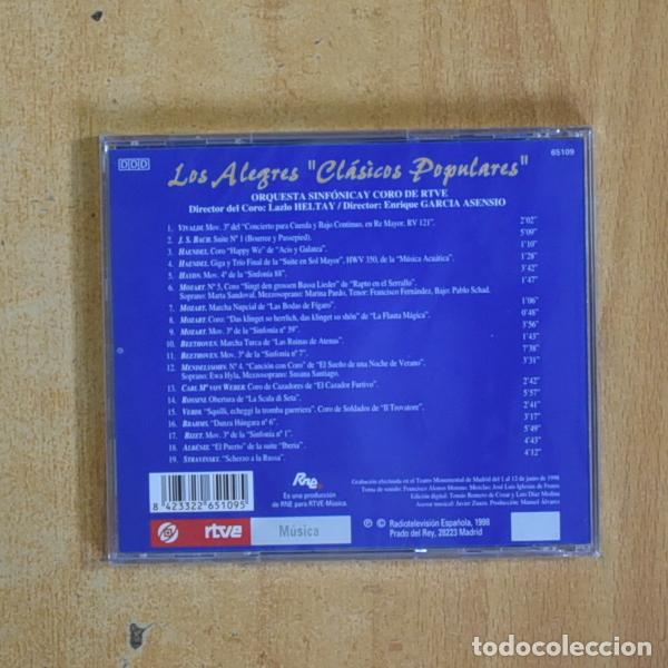 CDs de m&uacute;sica: VARIOS - LOS ALEGRES CLASICOS POPULARES - CD - Foto 2