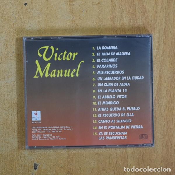 CDs de m&uacute;sica: VICTOR MANUEL - GRANDES EXITOS - CD - Foto 2