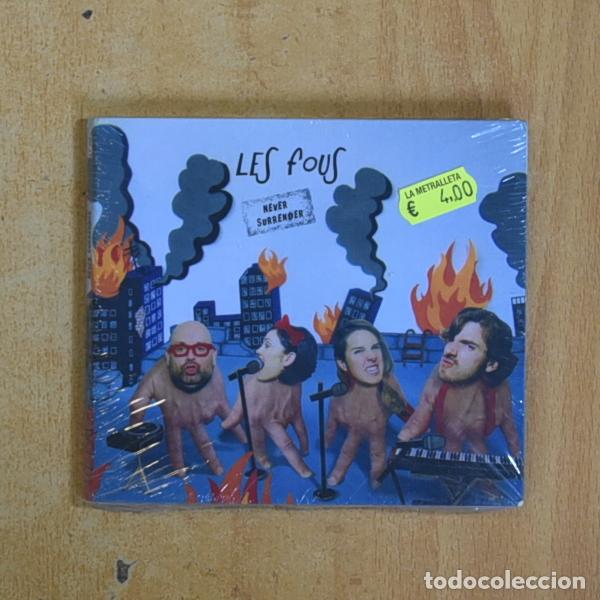 CDs de m&uacute;sica: LES FOUS - NEVER SURRENDER - CD