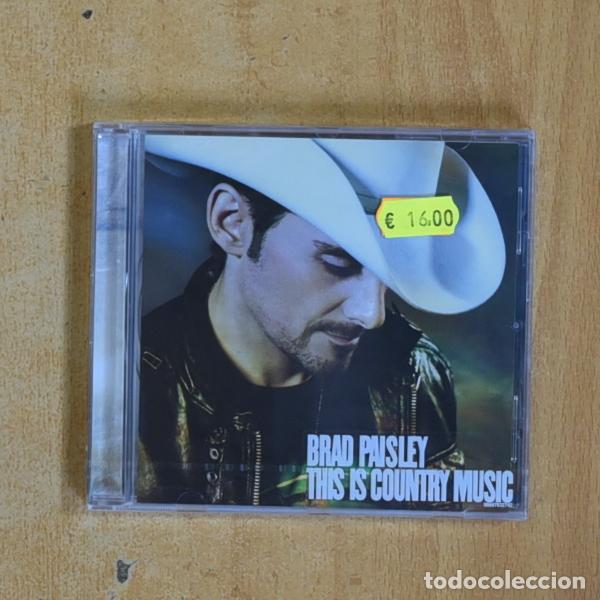 CDs de m&uacute;sica: BRAD PAISLEY - THIS IS COUNTRY MUSIC - CD