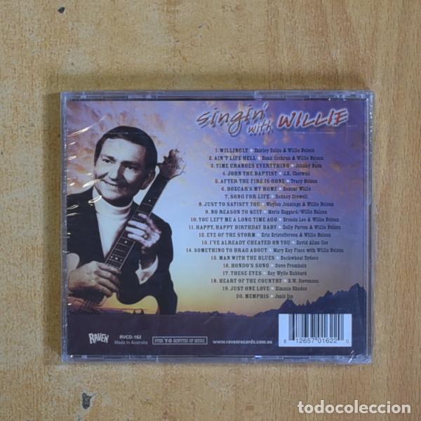 CDs de m&uacute;sica: WILLIE NELSON - SINGIN WITH WILLIE - CD - Foto 2