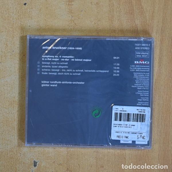 CDs de m&uacute;sica: BRUCKNER - SYMPHONY NO 4 ROMANTIC - CD - Foto 2