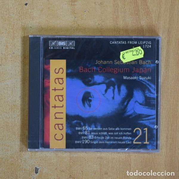 CDs de m&uacute;sica: JOHANN SEBASTIAN BACH - CANTATAS 21 - CD