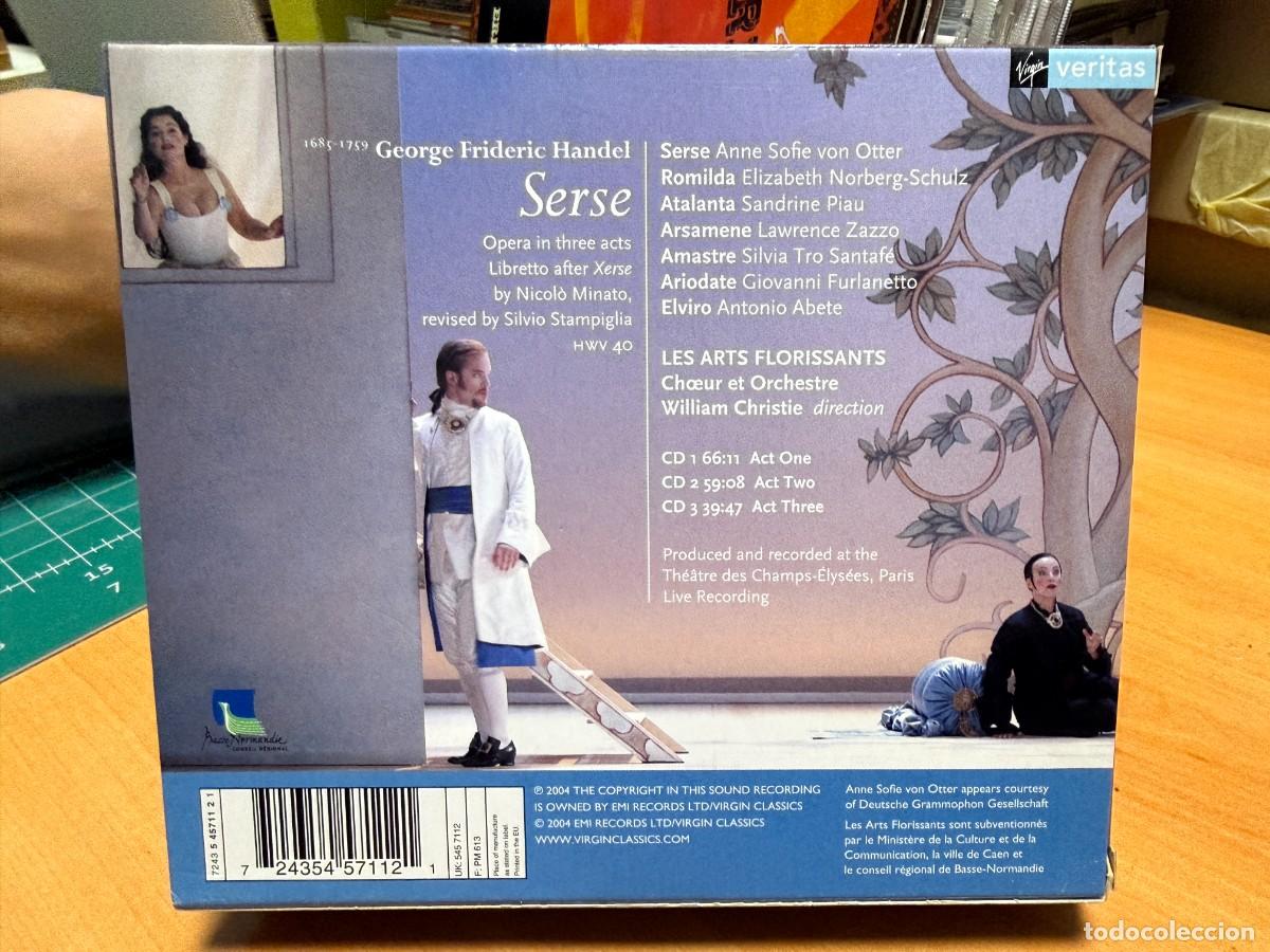 CDs de m&uacute;sica: Handel - William Christie - Serse (3xCD) - Foto 2
