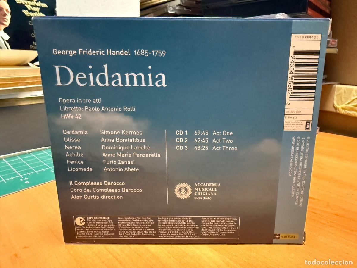 CDs de m&uacute;sica: Handel - Alan Curtis - Deidamia (3xCD) - Foto 2