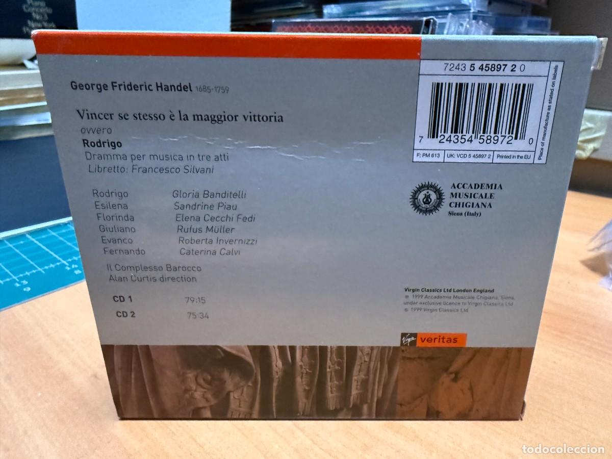 CDs de m&uacute;sica: Handel - Alan Curtis - Rodrigo (2xCD) - Foto 2