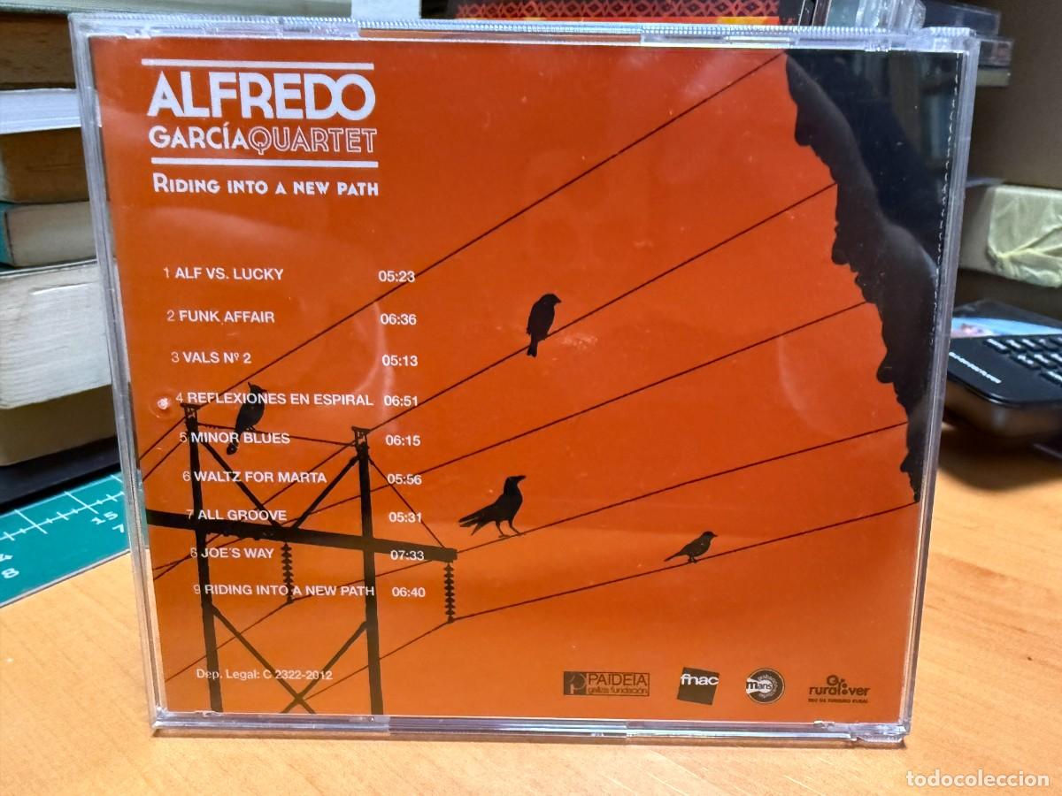CDs de m&uacute;sica: Alfredo Garc&iacute;a Quartet - Riding Into A New Path (CD) - Foto 2