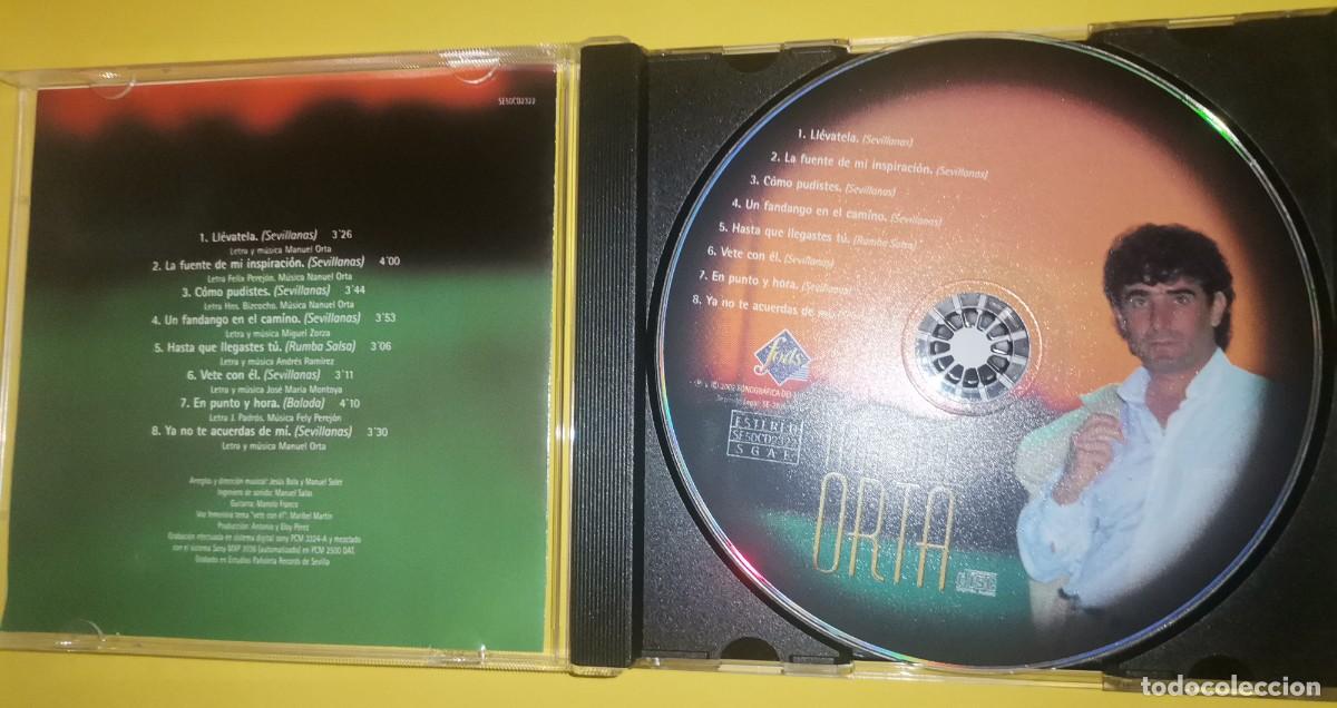 CDs de m&uacute;sica: Manuel orta cd. Impecable - Foto 3