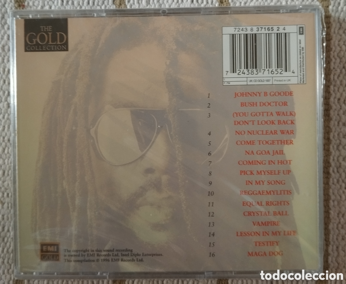 CDs de m&uacute;sica: Peter Tosh - The Gold Collection - CD - Foto 2