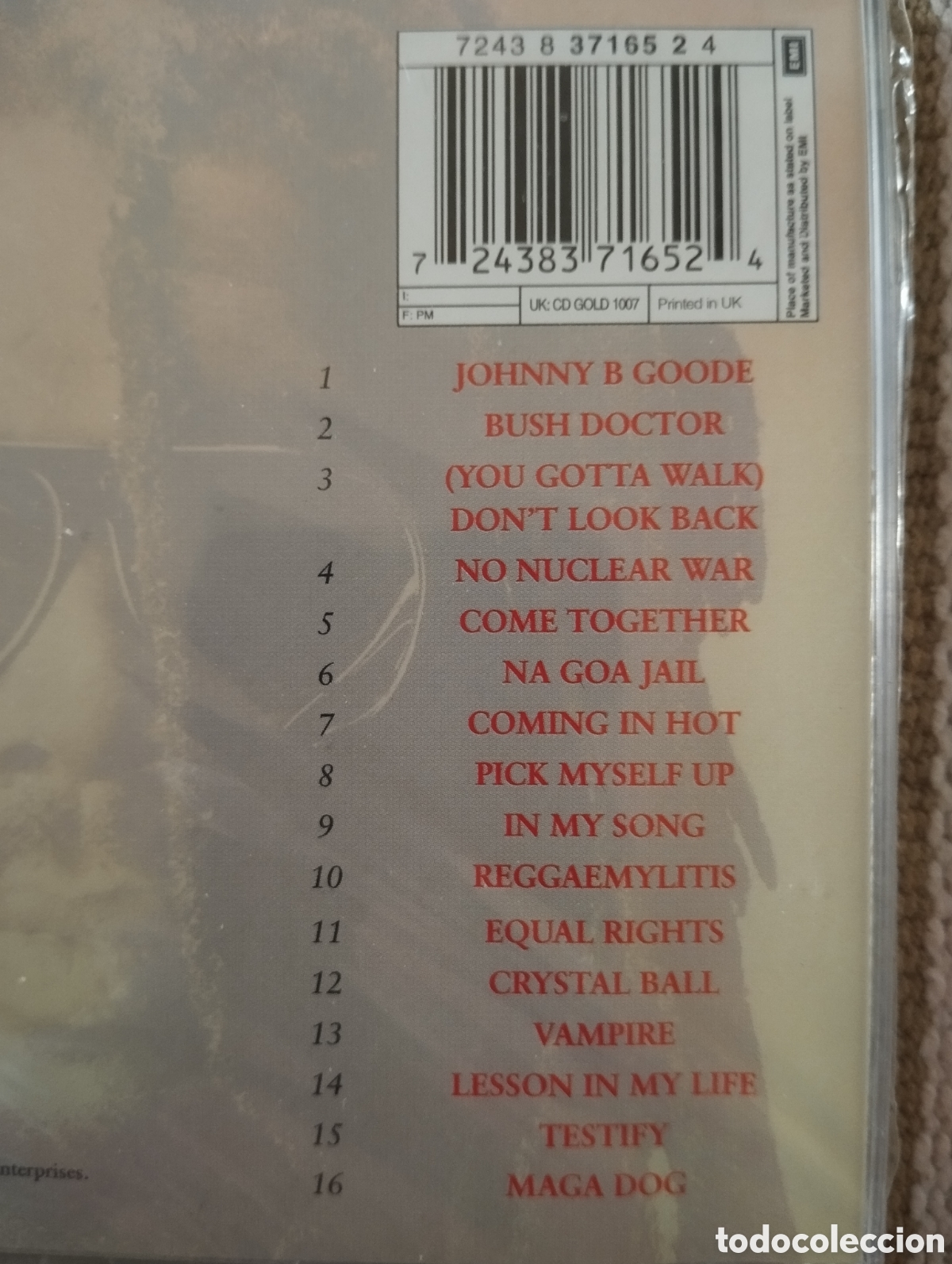 CDs de m&uacute;sica: Peter Tosh - The Gold Collection - CD - Foto 3