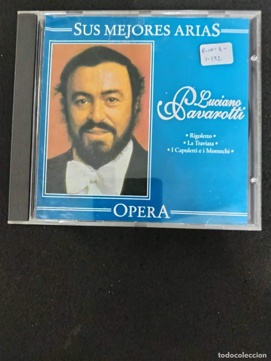 CDs de m&uacute;sica: LUCIANO PAVAROTTI. SUS MEJORES ARIAS: RIGOLETTO, LA TRAVIATA, I CAPULETTI E I MONTECHI