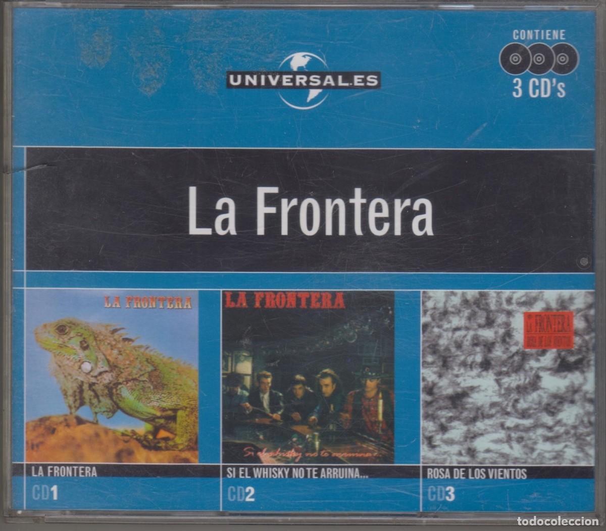 CDs de m&uacute;sica: La Frontera &lrm;3 cd's La Frontera / Si El Whisky No Te Arruina... / Rosa De Los Vientos 2004 Universal