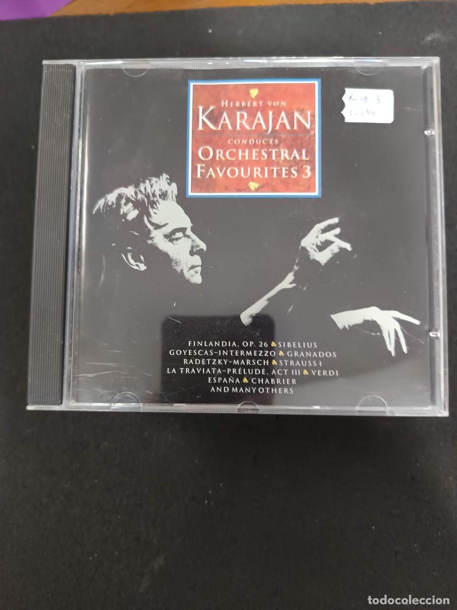 CDs de m&uacute;sica: HERBERT VON KARAJAN CONDUCTS ORCHESTRAL FAVOURITES 3