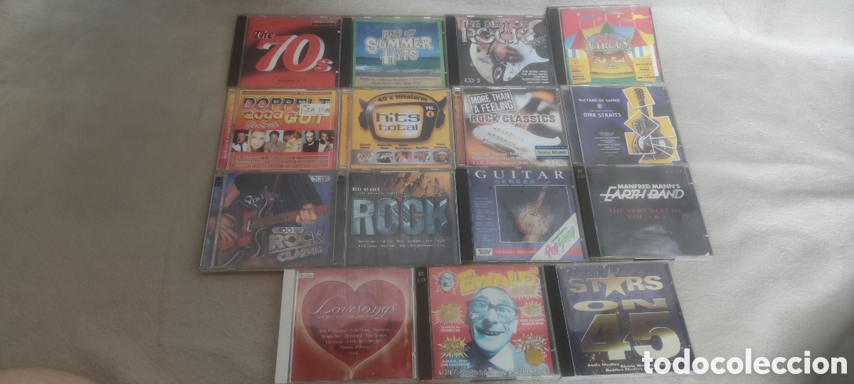 CDs de m&uacute;sica: Lote 71 Cds CD Rock y variados - Foto 2