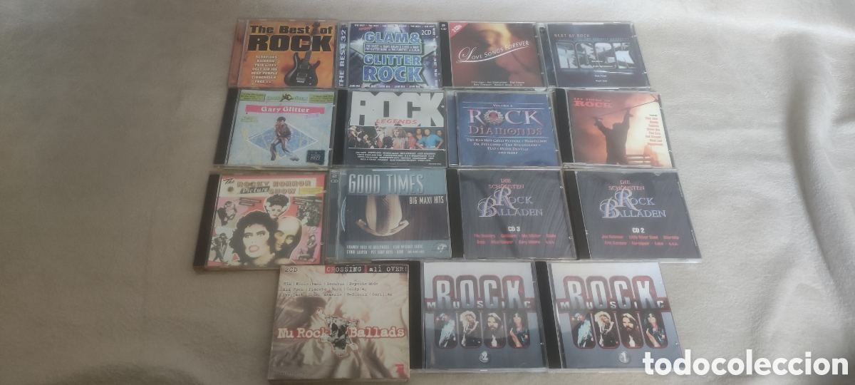 CDs de m&uacute;sica: Lote 71 Cds CD Rock y variados - Foto 4