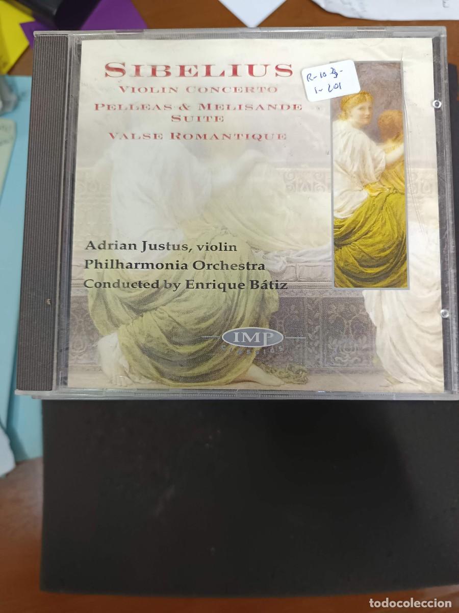 CDs de m&uacute;sica: SIBELIUS: VIOLIN CONCERTO / PELLEAS & MELISANDE SUITE / VALSE ROMANTIQUE. DIR: ENRIQUE B&Aacute;TIZ.