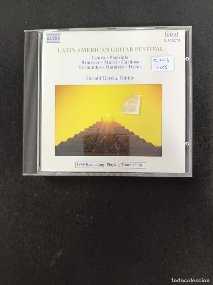 CDs de m&uacute;sica: LATIN AMERICAN GUITAR FESTIVAL: LAURO, PIAZZOLLA, BROWER, MOREL, CARDOSO, FERNANDEZ, RAMIREZ, DYENS