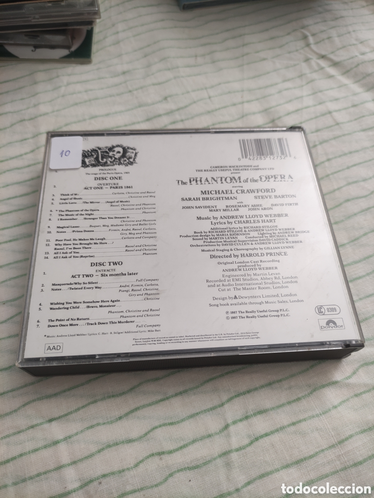 CDs de m&uacute;sica: CD The phantom of the opera - Foto 2