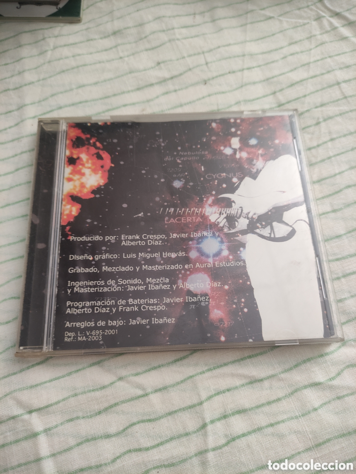 CDs de m&uacute;sica: CD Frank Crespo - Next to Andromeda