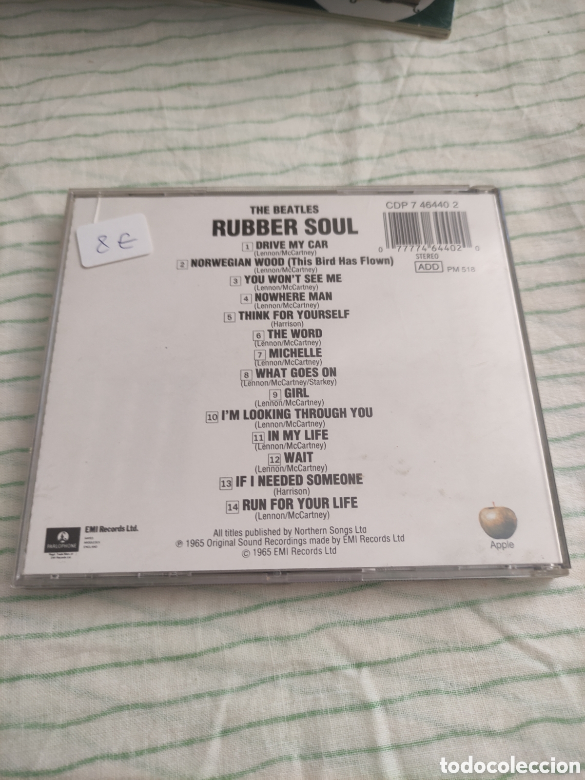 CDs de m&uacute;sica: CD The Beatles - Rubber soul - Foto 2