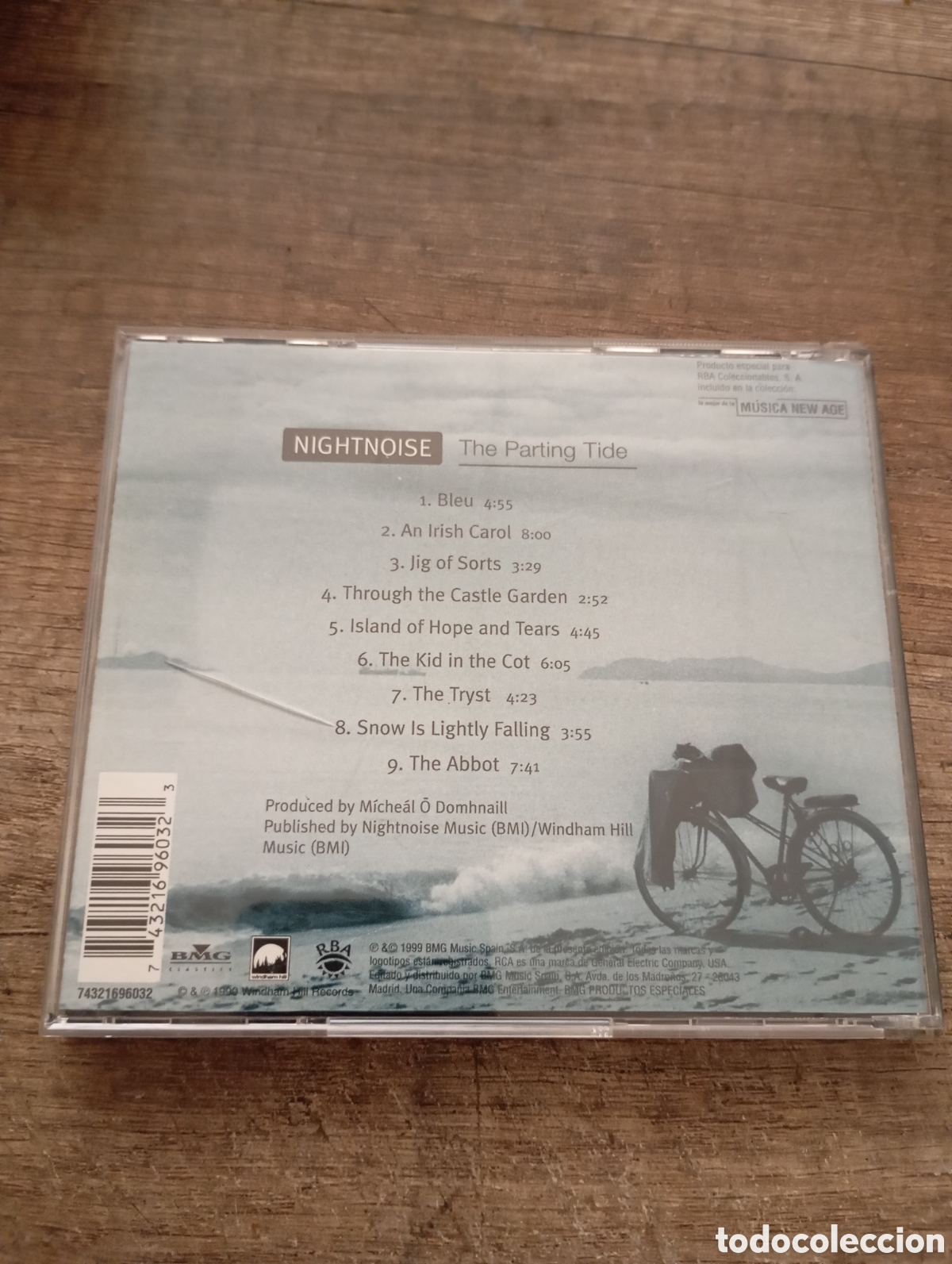 CDs de m&uacute;sica: CD. Nightnoise. The parting tide - Foto 2