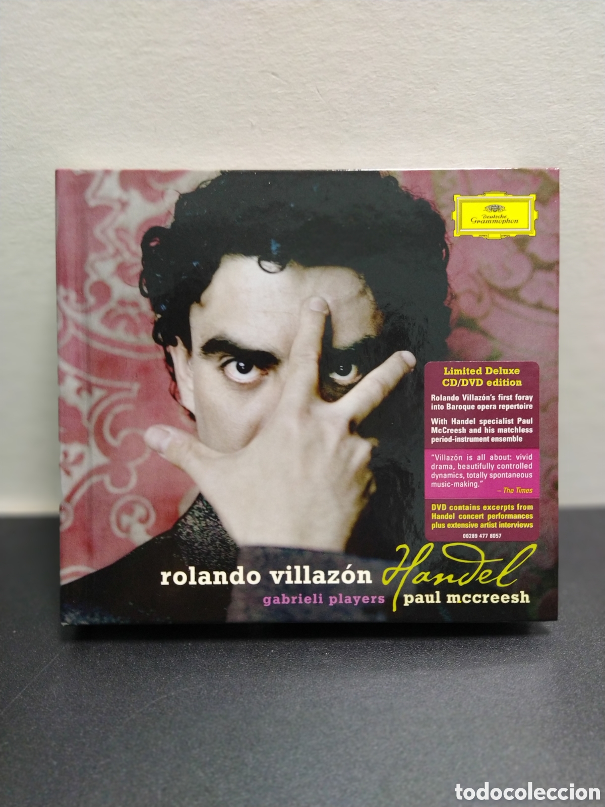 CDs de m&uacute;sica: Handel - Rolando Villaz&oacute;n, Gabrieli Players, Paul McCreesh - Handel (CD+DVD)