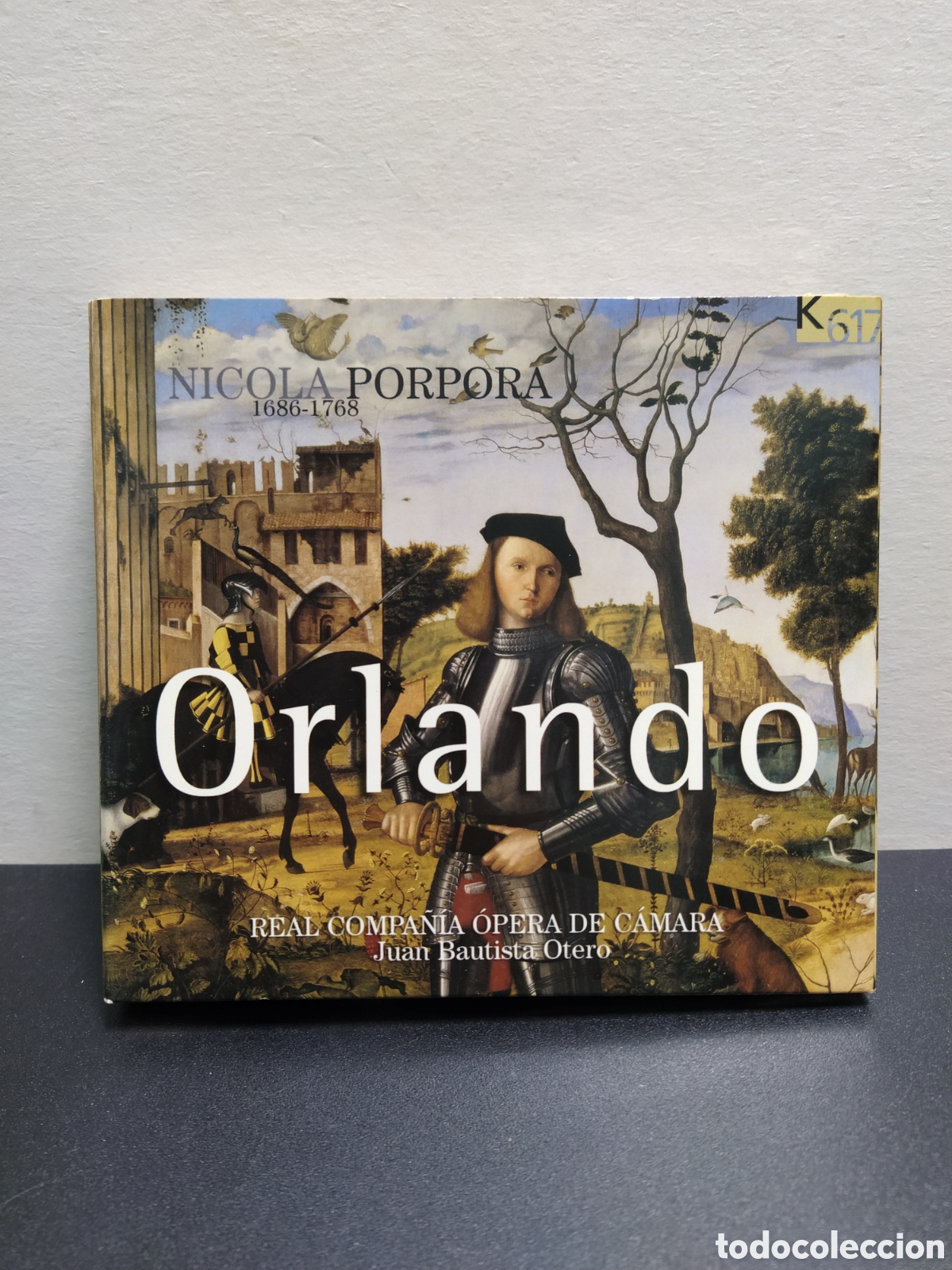 CDs de m&uacute;sica: Porpora - Real Compa&ntilde;&iacute;a &Oacute;pera de C&aacute;mara, Juan Bautista Otero - Orlando (2xCD+DVD)