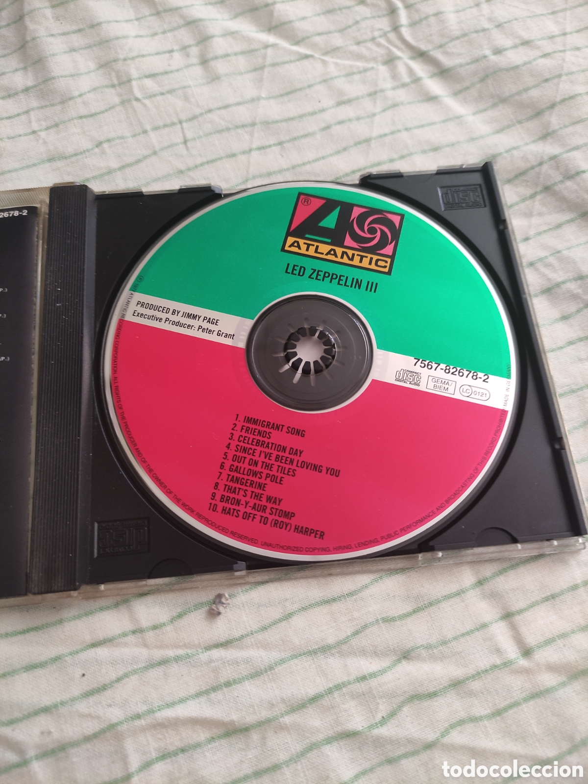 CDs de m&uacute;sica: CD Led Zeppelin - Led Zeppelin III - Foto 2