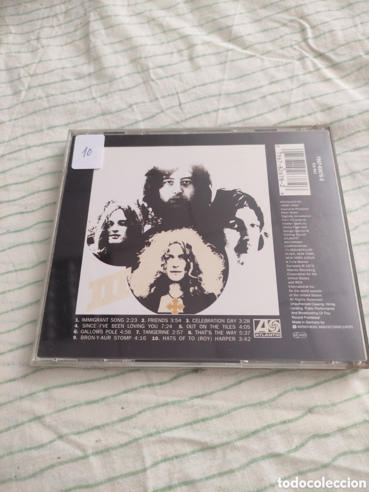 CDs de m&uacute;sica: CD Led Zeppelin - Led Zeppelin III - Foto 3