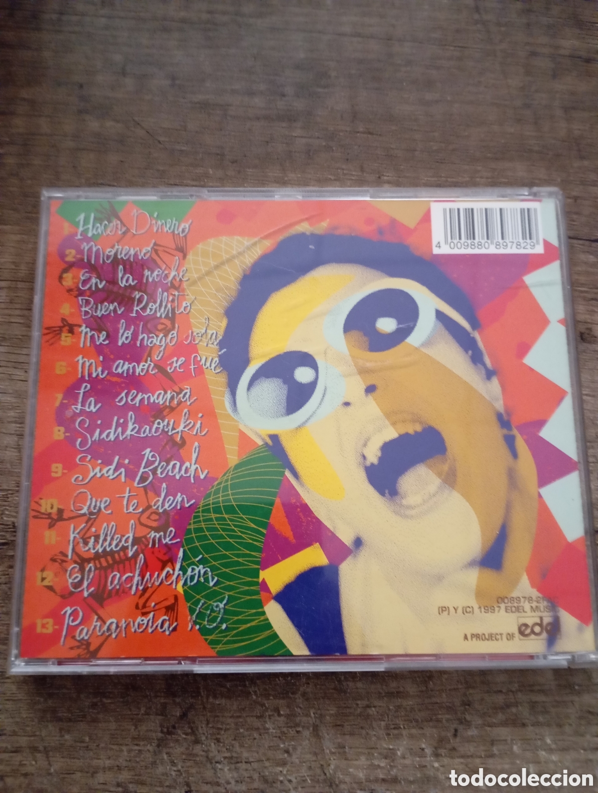 CDs de m&uacute;sica: CD. Amparanoia. El poder de Machin - Foto 2