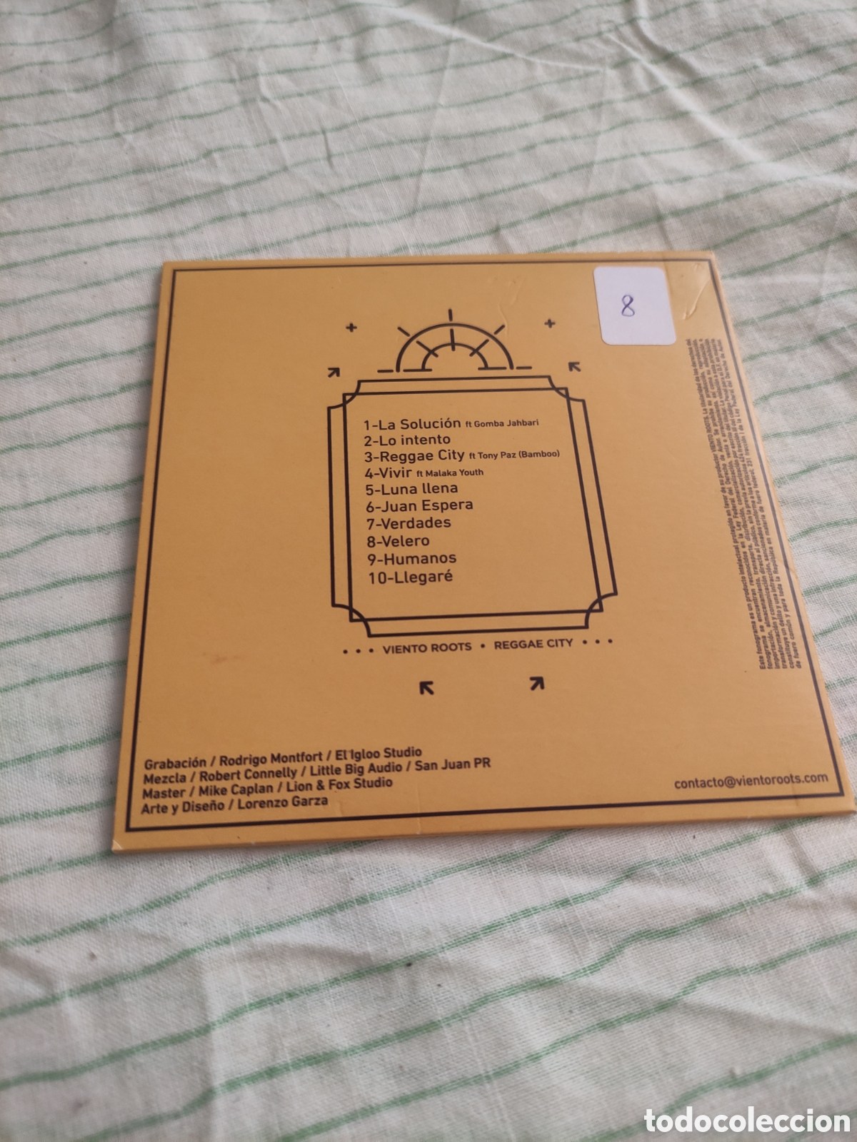 CDs de m&uacute;sica: CD Viento Roots - Reggae city - Foto 2