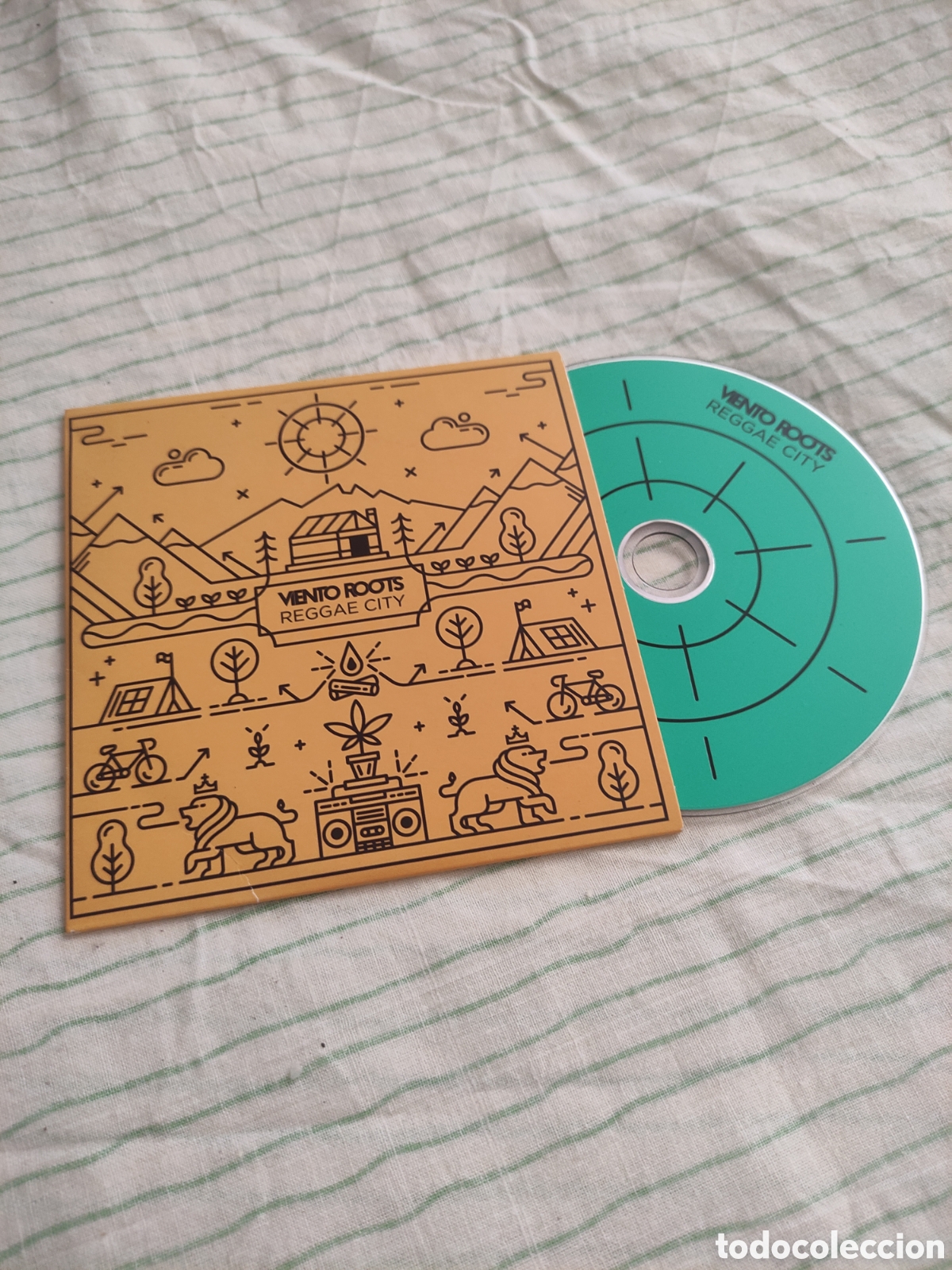 CDs de m&uacute;sica: CD Viento Roots - Reggae city