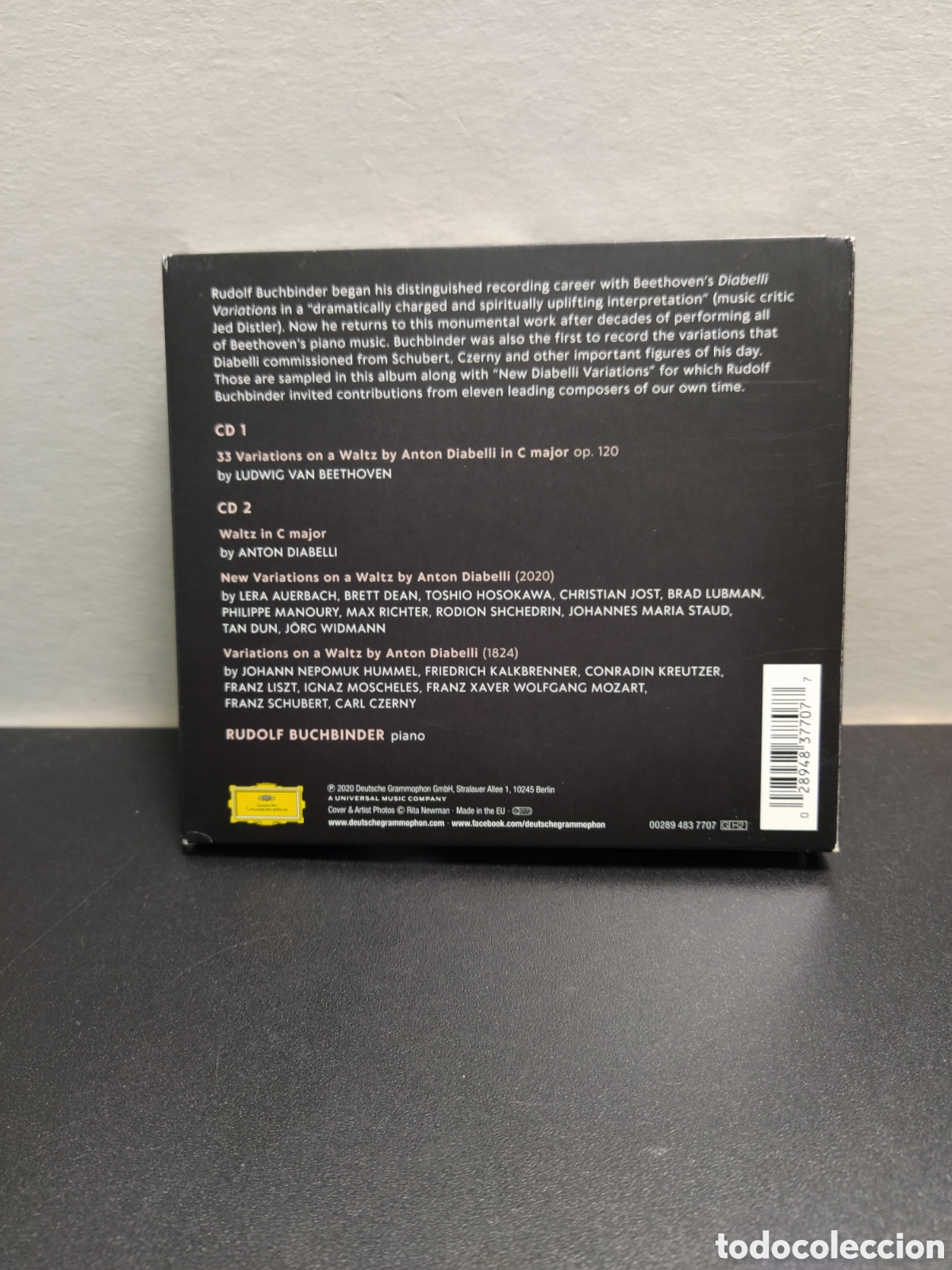 CDs de m&uacute;sica: Rudolf Buchbinder - The Diabelli Project (2xCD) - Foto 2