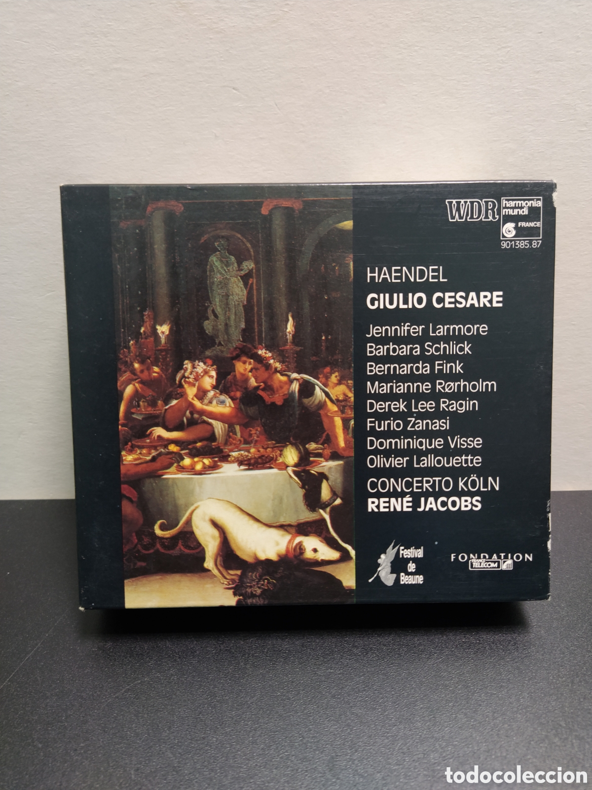CDs de m&uacute;sica: Handel - Ren&eacute; Jacobs - Giulio Cesare (4xCD)